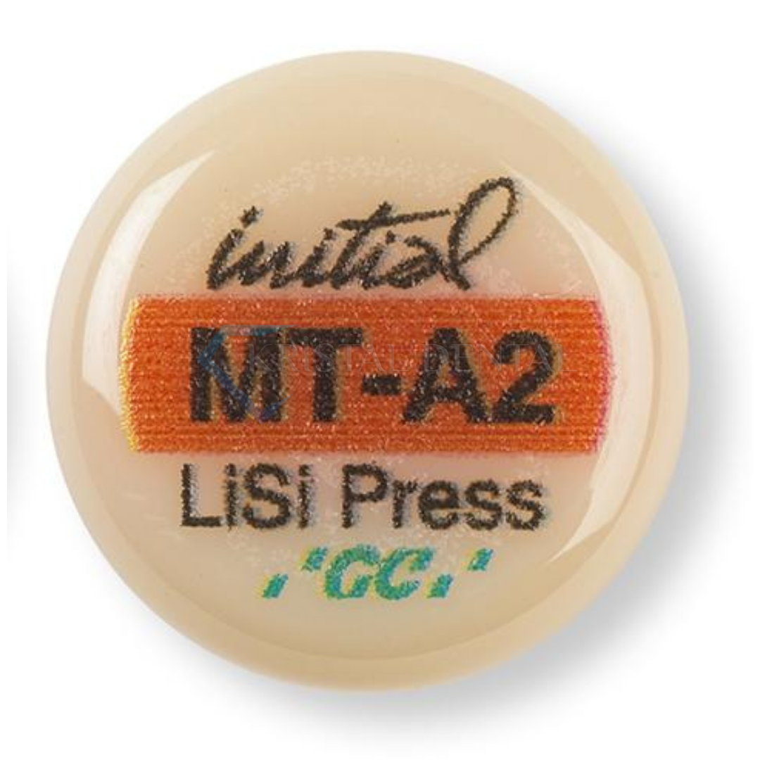GC Initial Lisi Press İngot MT - Lityum Disilikat Cam Seramik 5x3gr MT-A2
