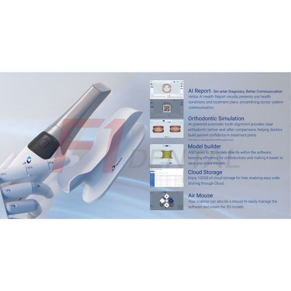 Eighteeth Helios 500 Renkli Ağız İçi Tarayıcı