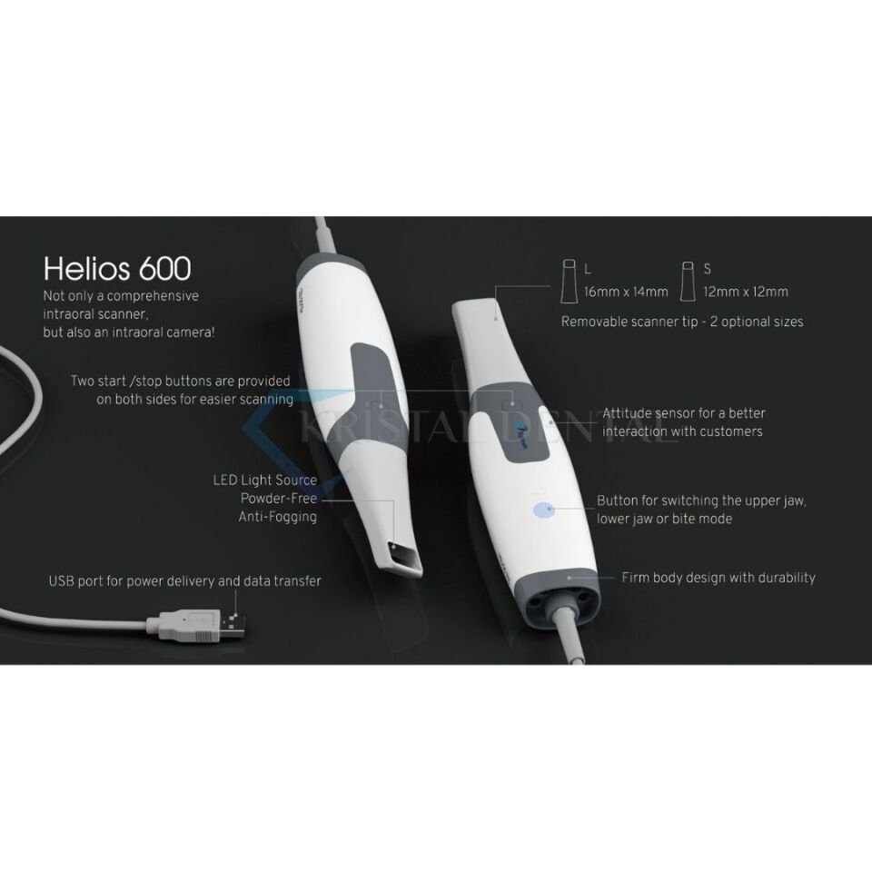 Eighteeth Helios 600 Renkli Ağız İçi Tarayıcı