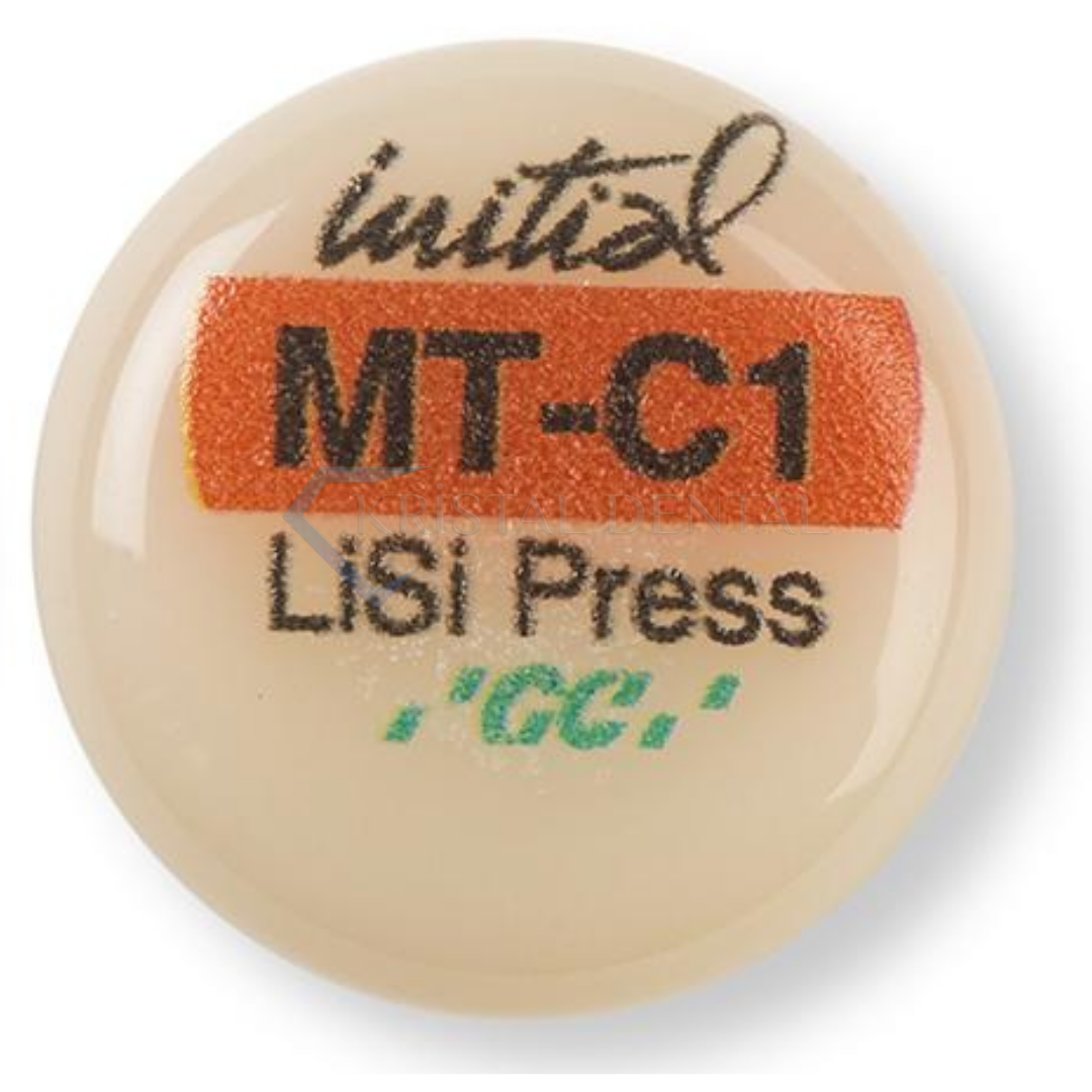 GC Initial Lisi Press İngot MT - Lityum Disilikat Cam Seramik 5x3gr MT-C1
