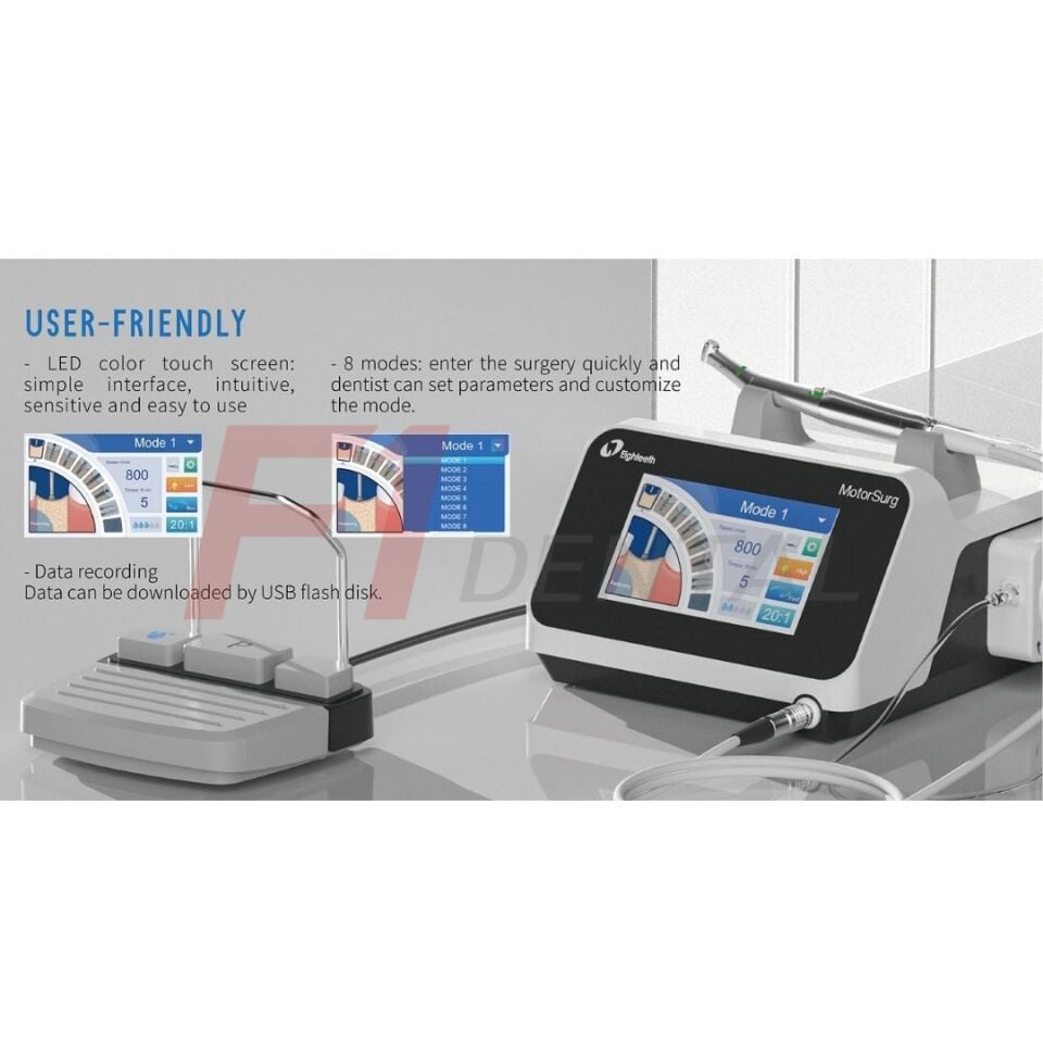 Eighteeth Motorsurg Işıklı Fizyodispenser Cihazı