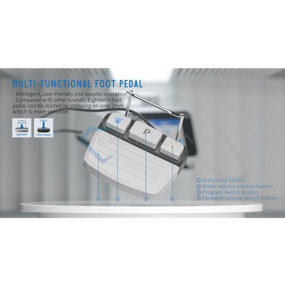 Eighteeth Motorsurg Işıklı Fizyodispenser Cihazı