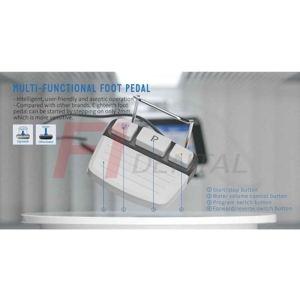 Eighteeth Motorsurg Işıklı Fizyodispenser Cihazı