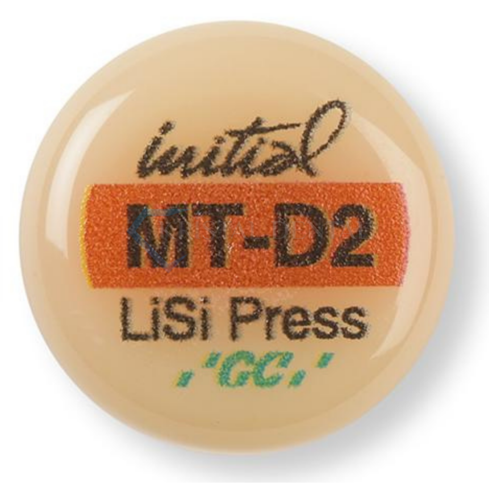 GC Initial Lisi Press İngot MT - Lityum Disilikat Cam Seramik 5x3gr MT-D2