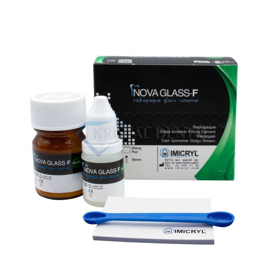Imicryl Nova Glass F Radyopak Cam İyonomer Dolgu Simanı