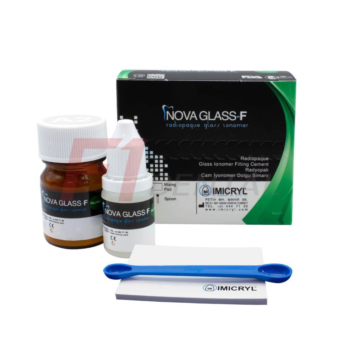 Imicryl Nova Glass F Radyopak Cam İyonomer Dolgu Simanı