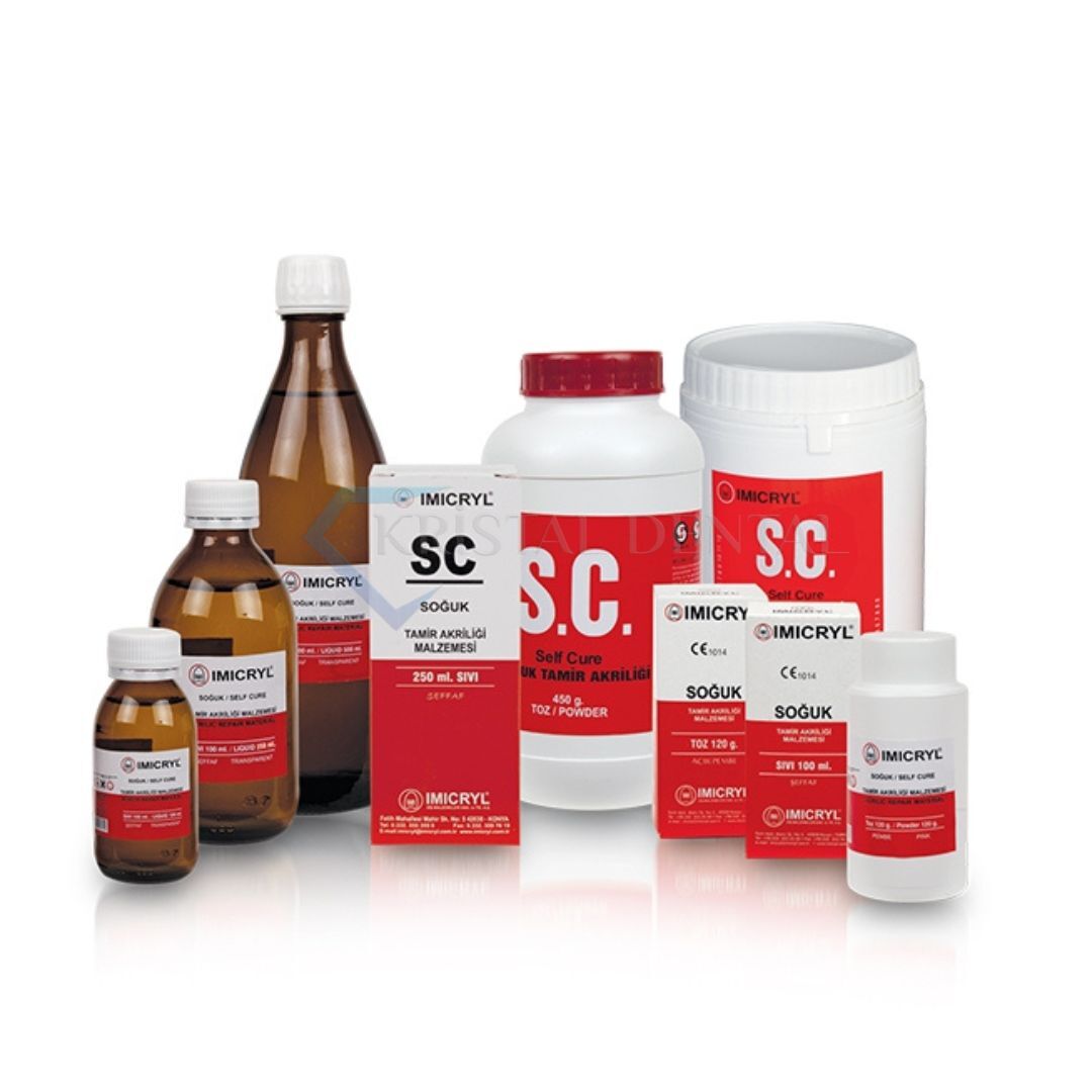 Imicryl SC Soğuk Akrilik Small (Öğrenci) Set Pembe