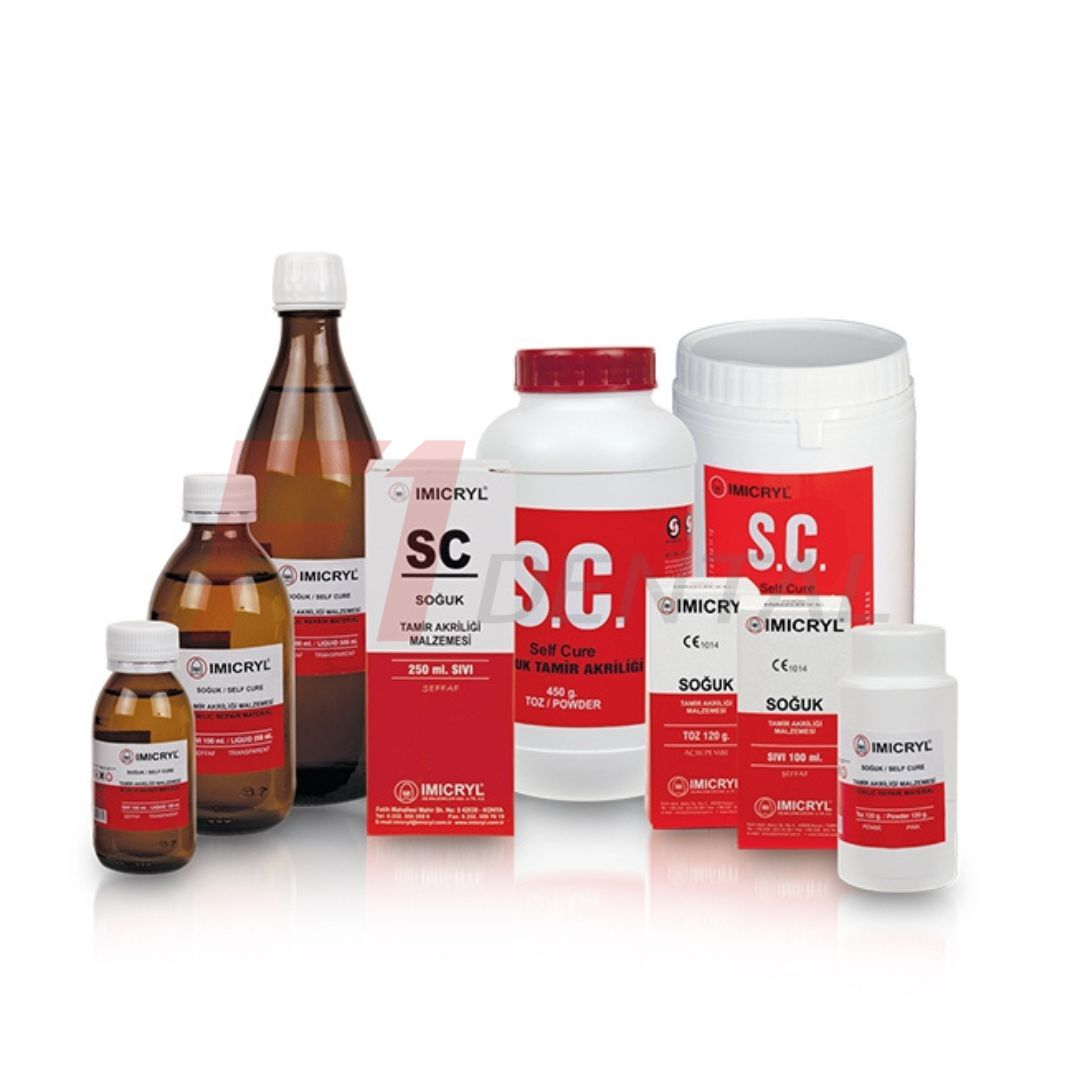 Imicryl SC Soğuk Akrilik Small (Öğrenci) Set Pembe