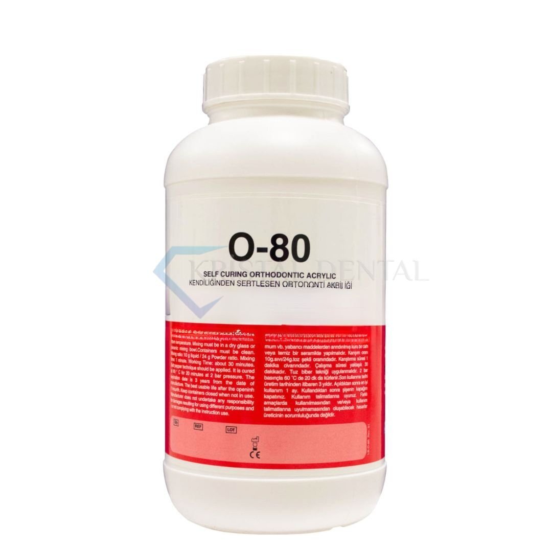 Imicryl O-80 Ortadontik Akrilik Toz