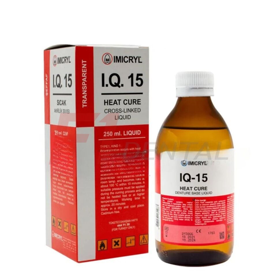 Imicryl IQ-15 Sıcak Uygulama Protez Akriliği - Likiti