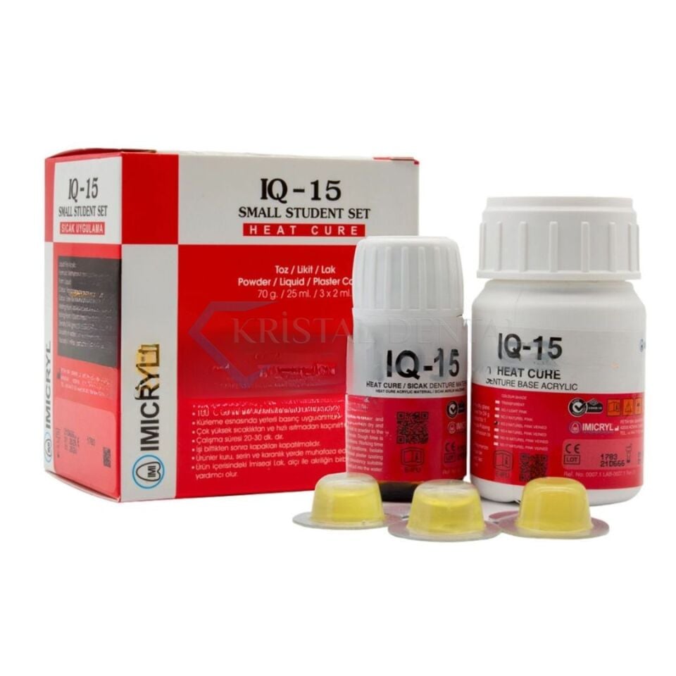 Imicryl IQ-15 Sıcak Uygulama Akriliği - Küçük Öğrenci Seti