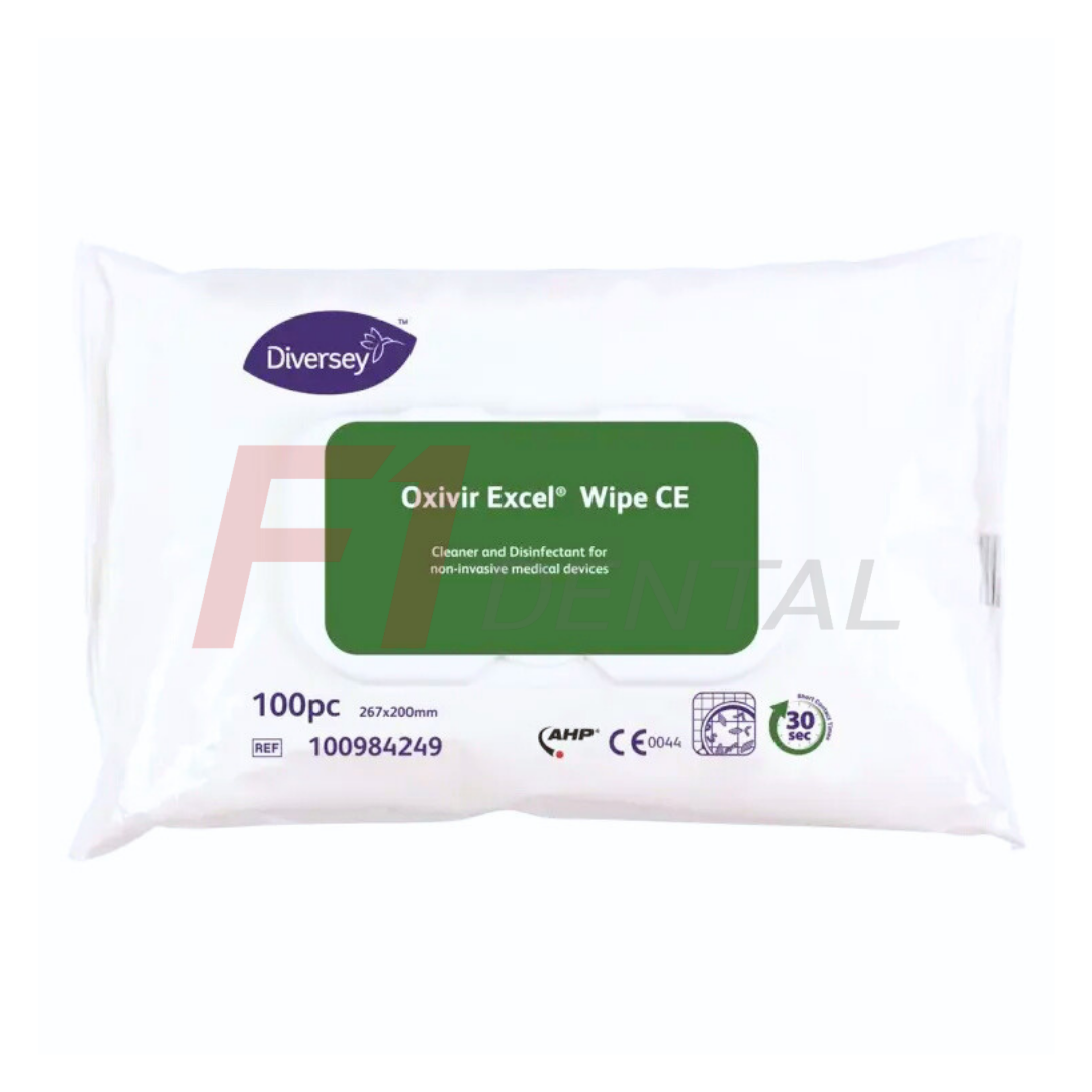 Diversey Oxivir Excel CE Wipe - Tıbbi Cihazlar İçin Dezenfektan Mendil