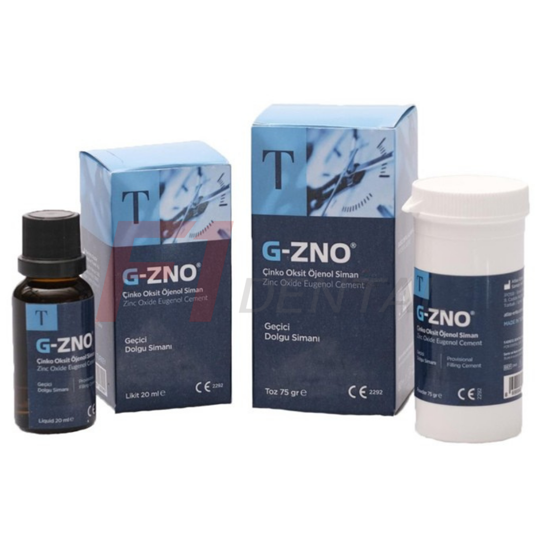 G-Zno Çinko Oksit Ojenol Geçici Dolgu Simanı Takım