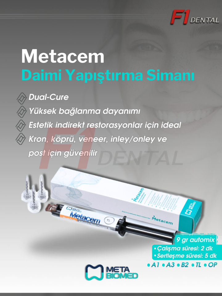 Meta Biomed Adseal Plus Rezin Bazlı Kanal Dolgu Patı
