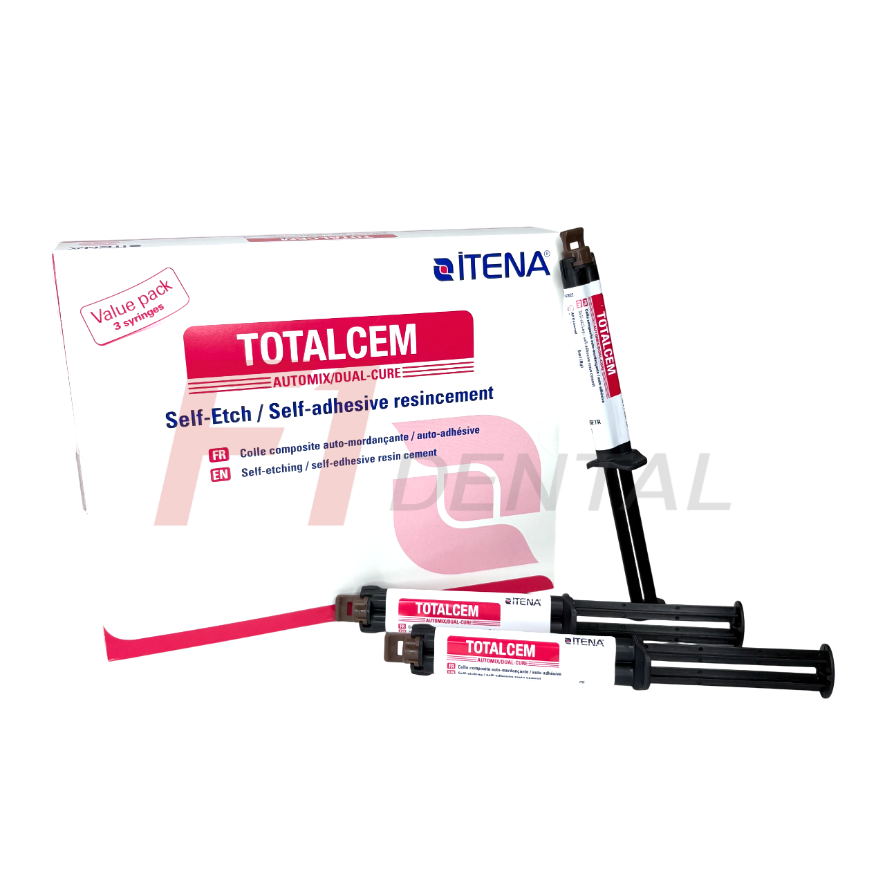 İtena TotalCem Dual Cure Rezin Siman Value Pack (Special Metal)