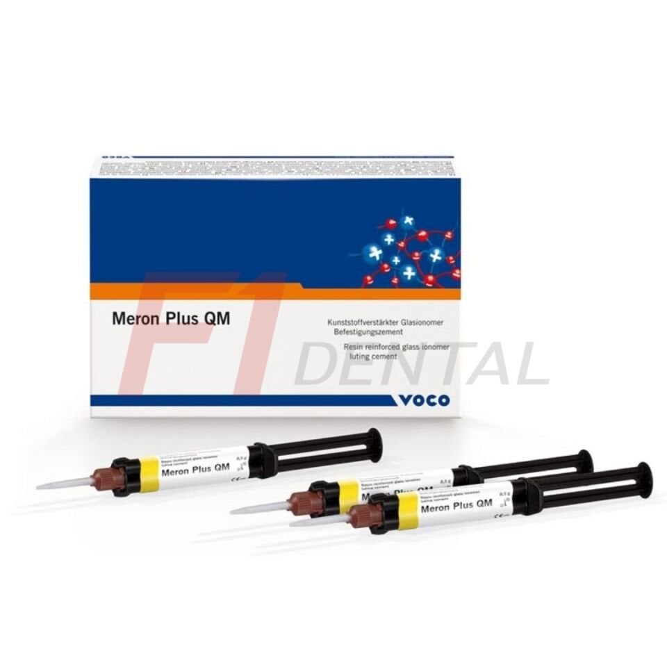 Voco Meron Plus QM Rezin Esaslı Cam İyonomer Yapıştırma Simanı 3'lü