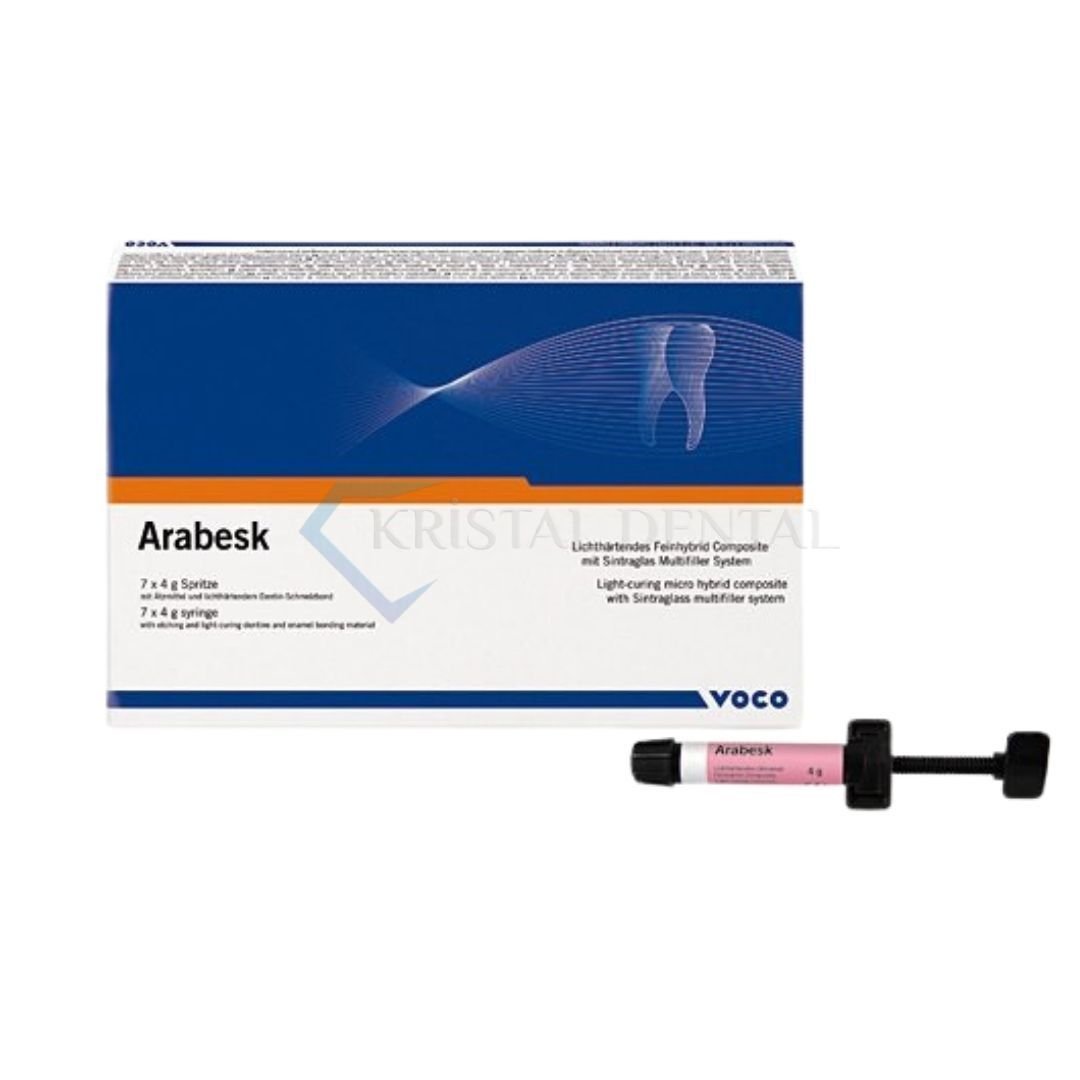 Voco Arabesk N Mikro Hibrit Kompozit Set - 7x4 gr