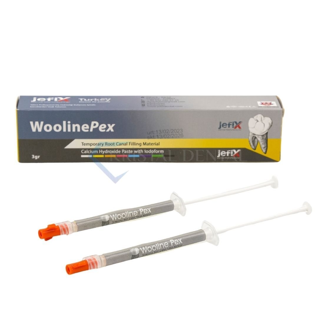 Jefix Woolinepex İodoformlu Kalsiyum Hidroksit Pasta 3 Gr