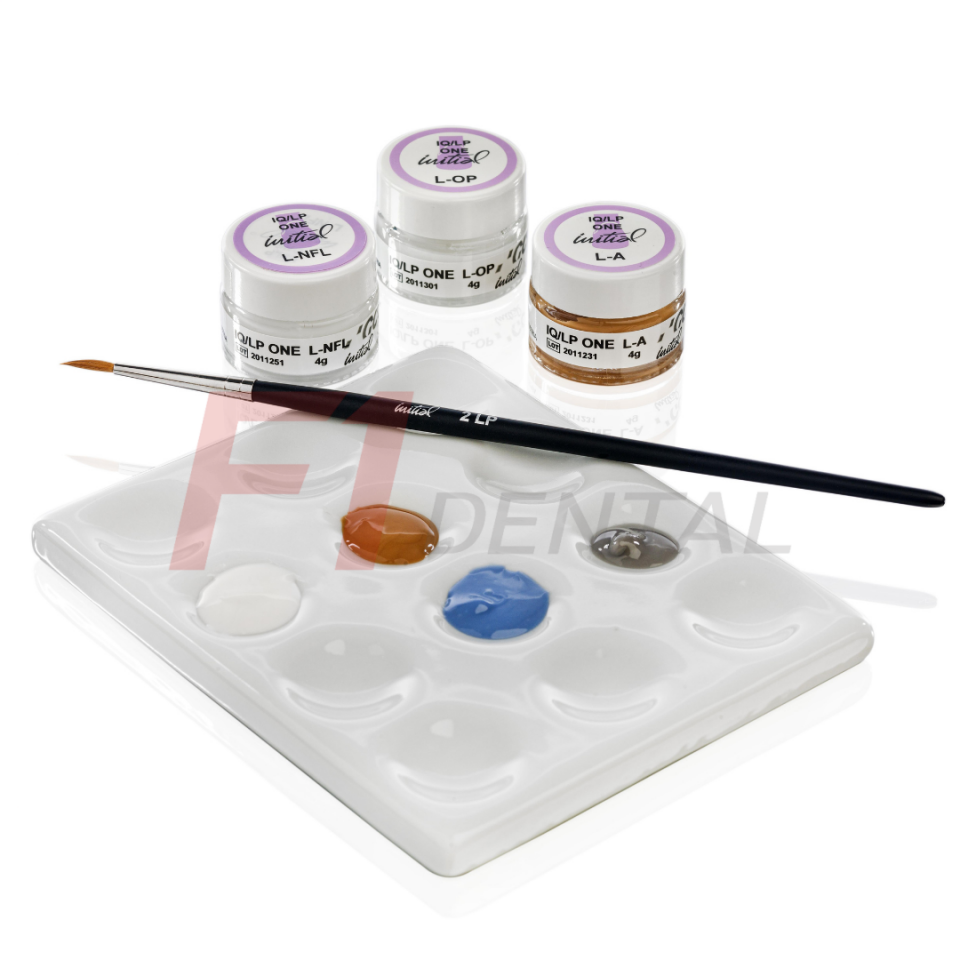 GC Initial IQ Lustre Pastes ONE V-Shades Set - Boyanabilir Seramik