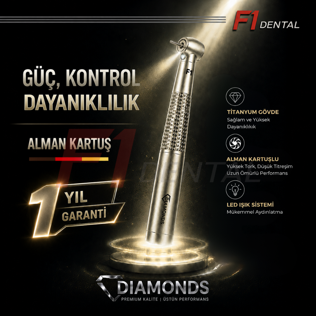 Diamonds Premium Kalite Push Button Led Aeratör (Alman Kartuş)