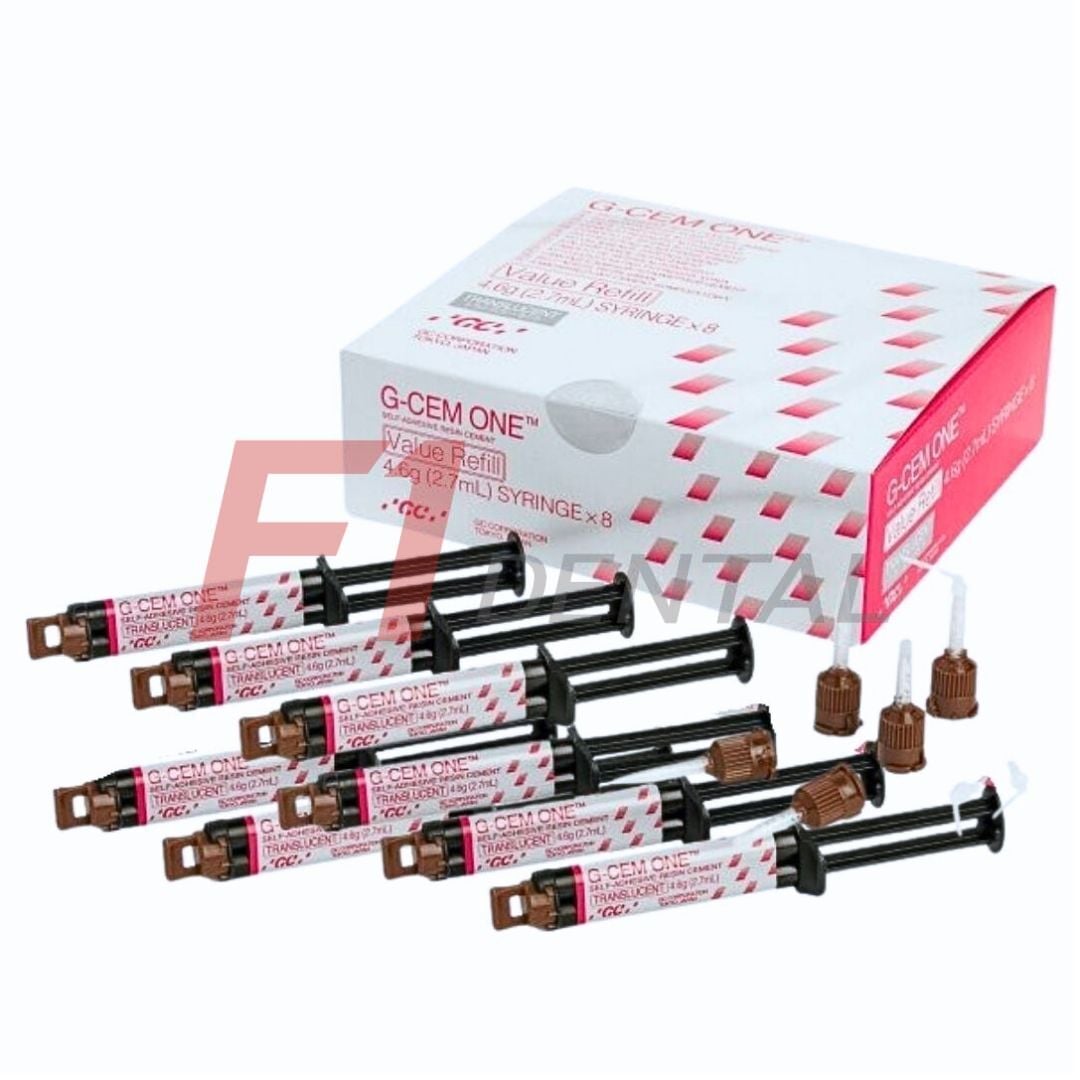 GC G-Cem ONE Value Refill 8 x 4,6 gr + 2 Adet Tekli G-Cem ONE HEDİYE