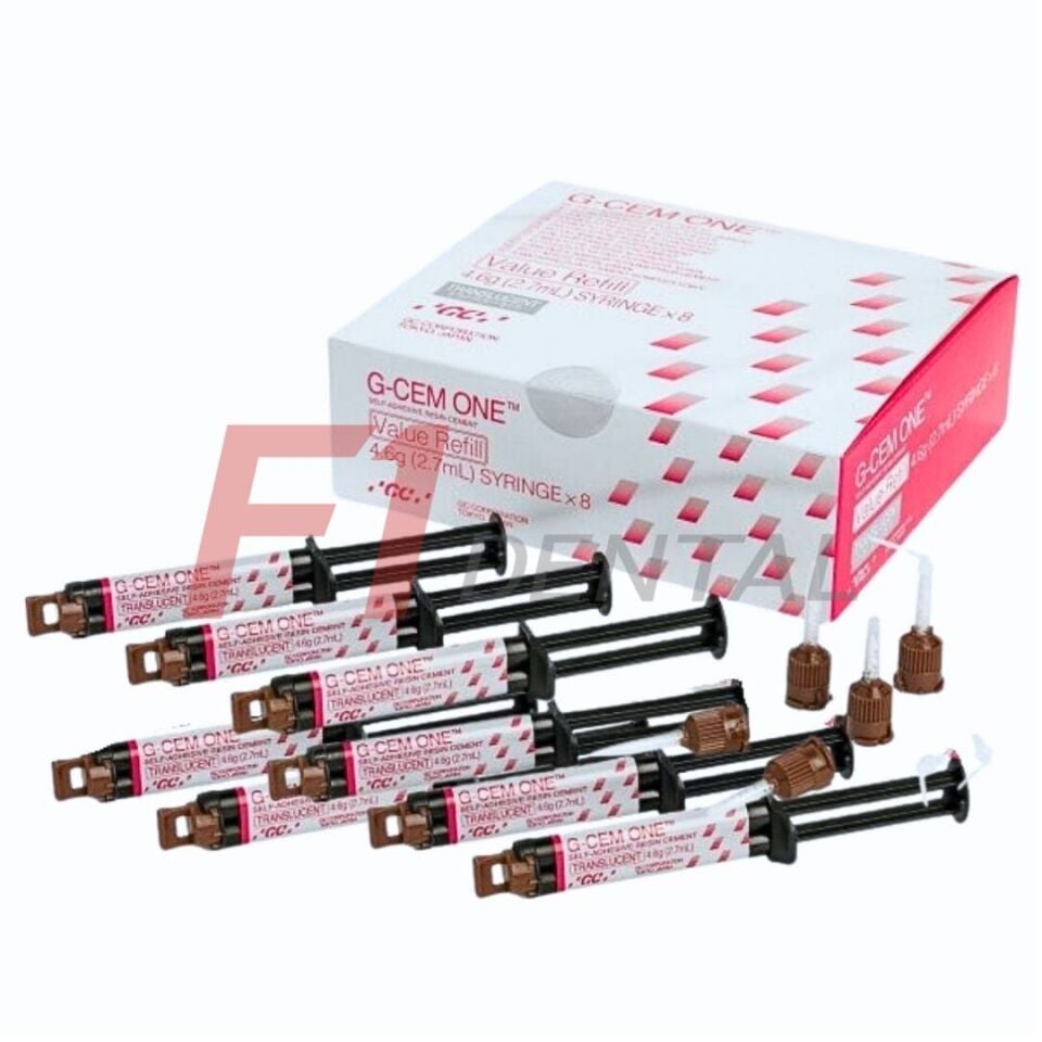 GC G-Cem ONE Value Refill 8 x 4,6 gr + 2 Adet Tekli G-Cem ONE HEDİYE