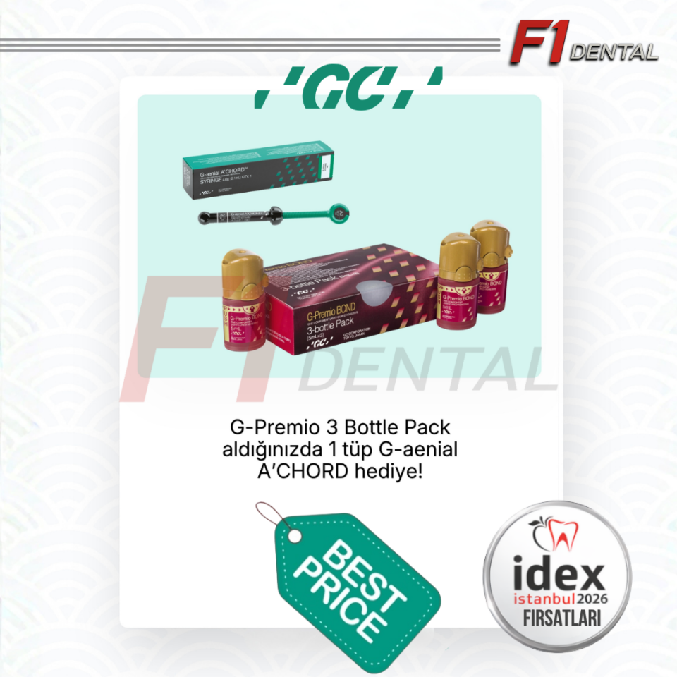 GC G-Premio Bond 3'lü Alana A'chord Kompozit HEDİYE