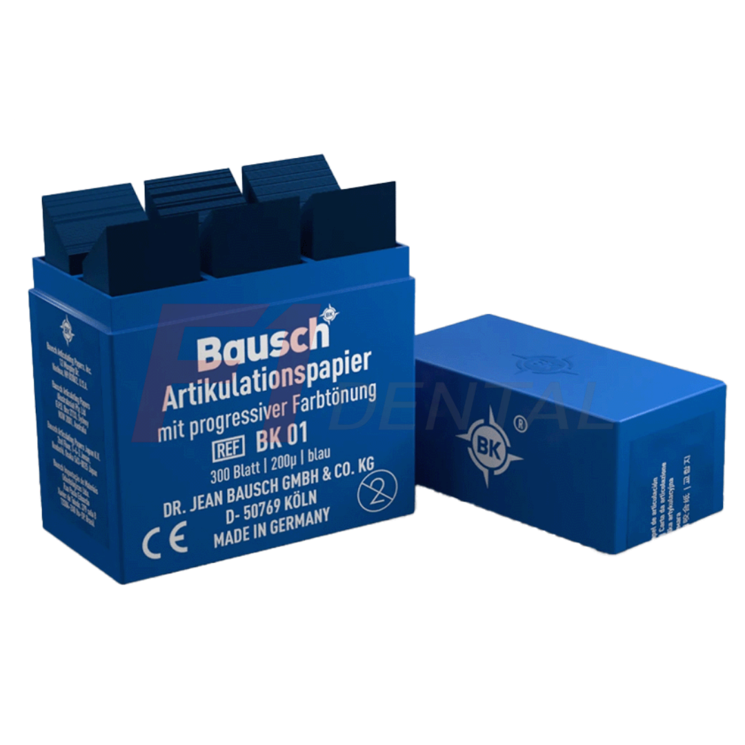 Bausch 200 Mikron Artikülasyon Kağıdı (Mavi-Düz Form)
