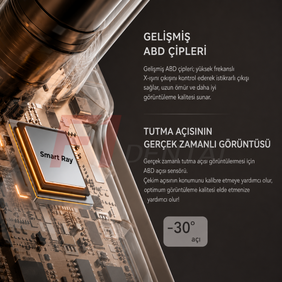 Woodpecker Smart Ray Taşınabilir Röntgen Cihazı