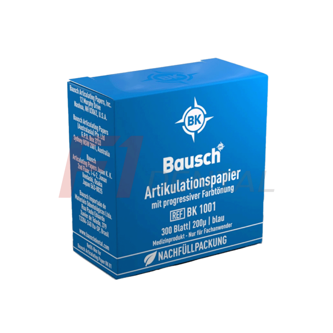 Bausch 200 Mikron Artikülasyon Kağıdı Refill (Mavi-Düz Form)